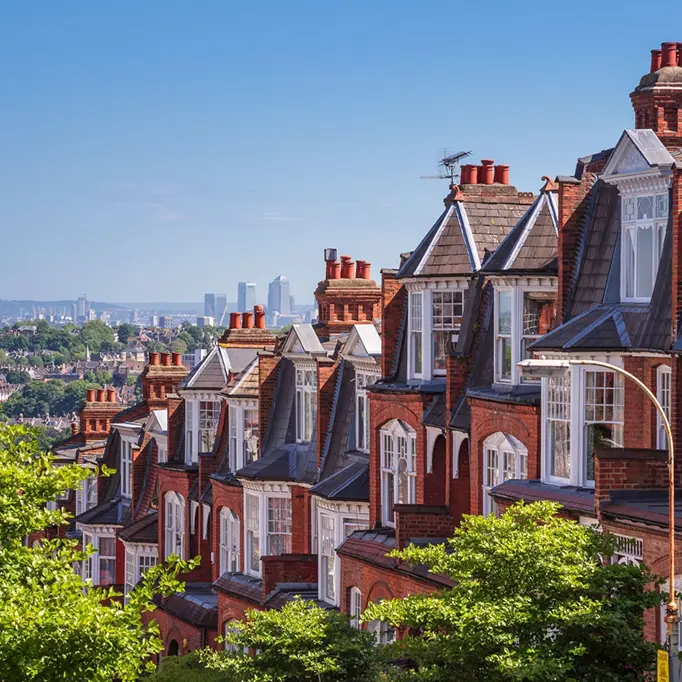 Element Roofing team working on a London roof